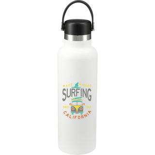 Hydro Flask Standard Mouth With Flex Cap 21oz (White)