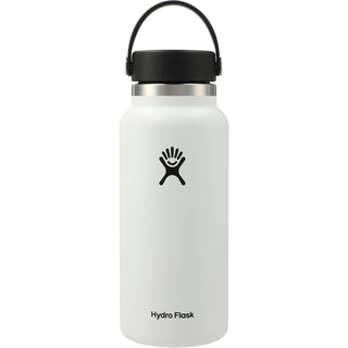 Hydro Flask Wide Mouth With Flex Cap 32oz (White)