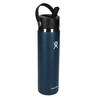 Hydro Flask Wide Mouth w/ Flex Straw Cap 24oz (Indigo)