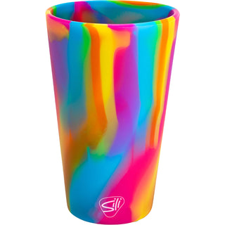 Silipint Original Silicone Pint Glass 16oz (TIE-DYE)