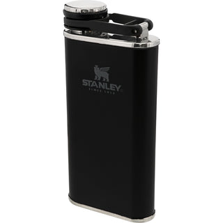 Stanley Easy Fill Wide Mouth Flask 8oz (Black)