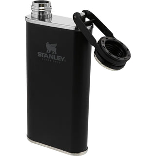 Stanley Easy Fill Wide Mouth Flask 8oz (Black)