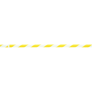 Printwear Sedici Striped Straw (Yellow/White)