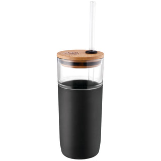 Printwear Poppi Glass Tumbler 20oz (Black)