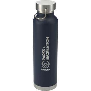 Printwear Thor Copper Vacuum Insulated Bottle 22oz (Navy)