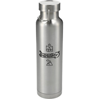 Printwear Thor Copper Vacuum Insulated Bottle 22oz (Silver)