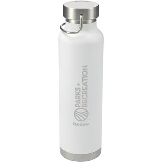 Printwear Thor Copper Vacuum Insulated Bottle 22oz (White)