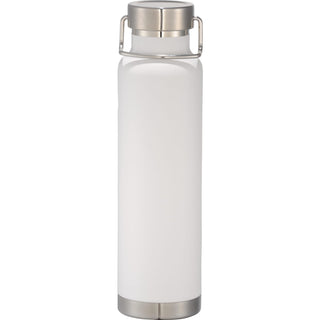 Printwear Thor Copper Vacuum Bottle with Brush 22oz (White)