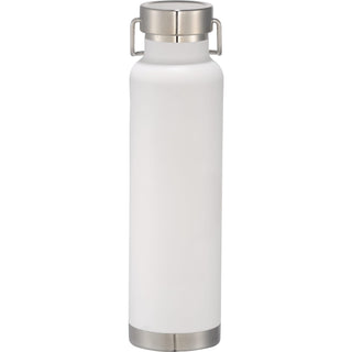 Printwear Thor Copper Vacuum Bottle with Brush 22oz (White)
