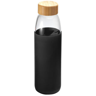 Printwear Kai Glass Bottle 18oz (Black)