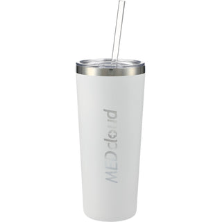 Printwear Thor Copper Vacuum Insulated Tumbler 22oz (White)