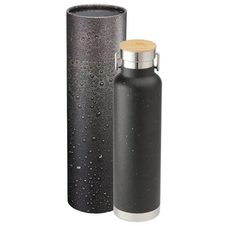 Printwear Speckled Thor Bottle 22oz With Cylindrical Box (Black)