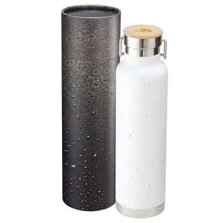 Printwear Speckled Thor Bottle 22oz With Cylindrical Box (White)