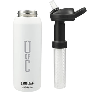 CamelBak Eddy+ 32oz VSS filtered by LifeStraw (White)