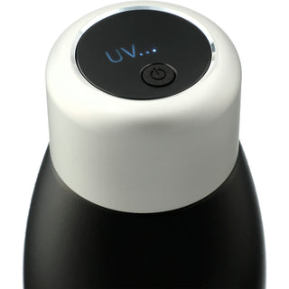Printwear UV Sanitizer Copper Vacuum Bottle 18oz (Black)