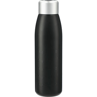 Printwear UV Sanitizer Copper Vacuum Bottle 18oz (Black)