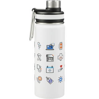 Printwear Vasco Copper Vacuum Insulated Bottle 20oz (White)