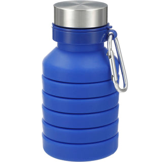 Printwear Zigoo Silicone Collapsible Bottle 18oz (Blue)