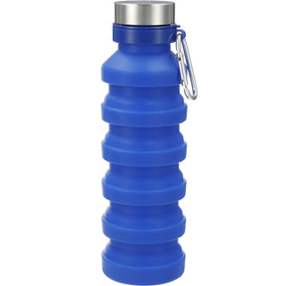 Printwear Zigoo Silicone Collapsible Bottle 18oz (Blue)