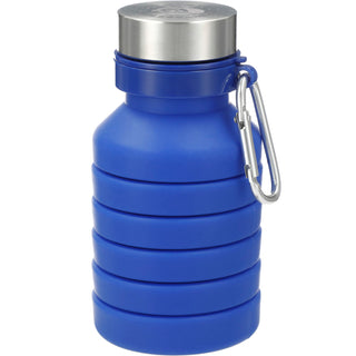 Printwear Zigoo Silicone Collapsible Bottle 18oz (Blue)