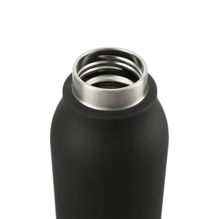 Printwear Marka Copper Vac Bottle w/ Metal Loop 20oz (Black)