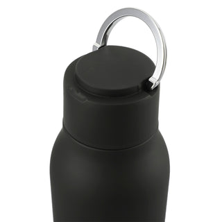 Printwear Marka Copper Vac Bottle w/ Metal Loop 20oz (Black)