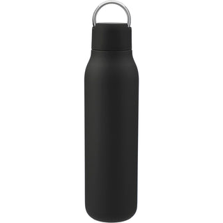 Printwear Marka Copper Vac Bottle w/ Metal Loop 20oz (Black)