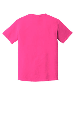 COMFORT COLORS Heavyweight Ring Spun Tee (Neon Pink)