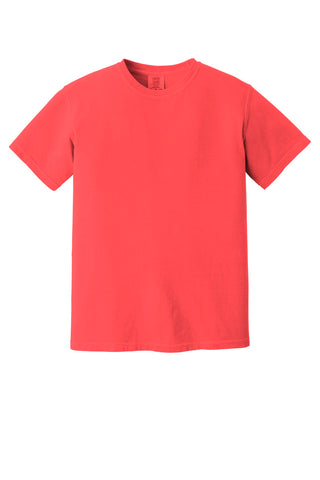 COMFORT COLORS Heavyweight Ring Spun Tee (Neon Red Orange)