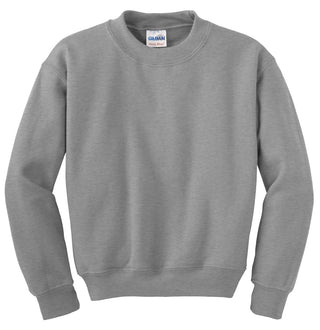 Gildan Youth Heavy Blend Crewneck Sweatshirt (Sport Grey)