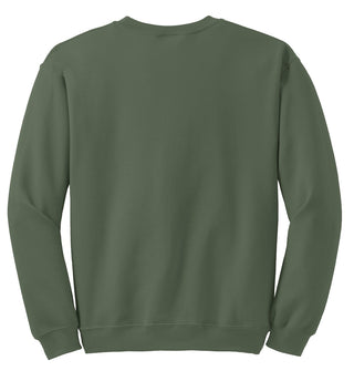 Gildan Heavy Blend Crewneck Sweatshirt (Military Green)