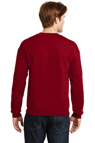 Gildan Heavy Blend Crewneck Sweatshirt (Antique Cherry Red)