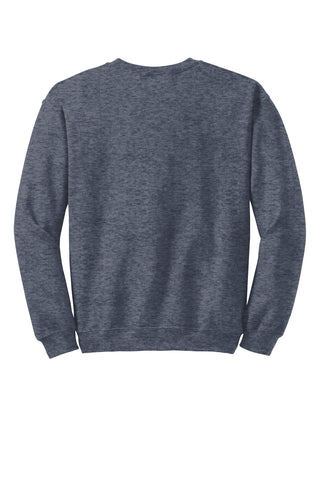 Gildan Heavy Blend Crewneck Sweatshirt (Heather Sport Dark Navy)