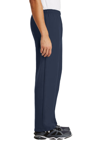 Gildan Heavy Blend Open Bottom Sweatpant (Navy)