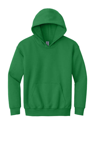 Gildan Youth Heavy Blend Hooded Sweatshirt (Irish Green)