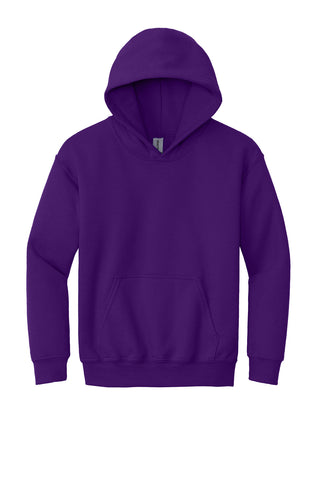 Gildan Youth Heavy Blend Hooded Sweatshirt (Purple)