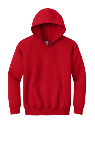 Gildan Youth Heavy Blend Hooded Sweatshirt (Red)