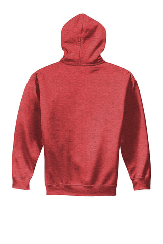 Gildan Heavy Blend Hooded Sweatshirt (Heather Sport Scarlet)