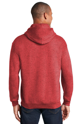 Gildan Heavy Blend Hooded Sweatshirt (Heather Sport Scarlet)