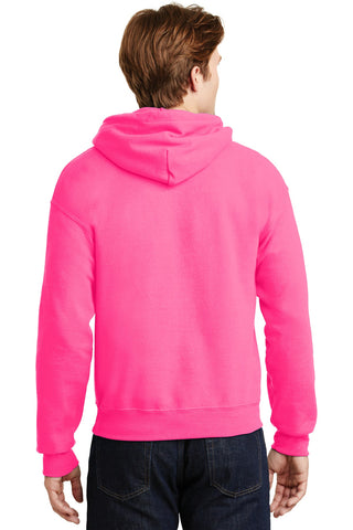 Gildan Heavy Blend Hooded Sweatshirt (Safety Pink)