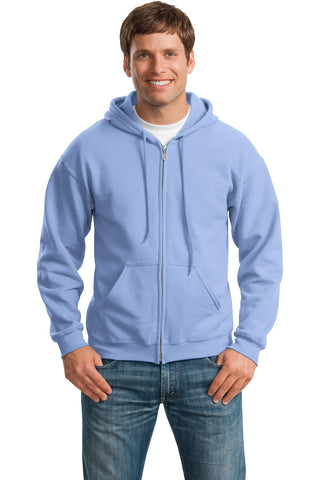 Gildan Heavy Blend Full-Zip Hooded Sweatshirt (Carolina Blue)