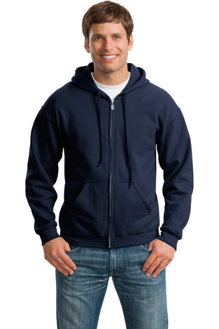 Gildan Heavy Blend Full-Zip Hooded Sweatshirt (Navy)