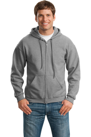 Gildan Heavy Blend Full-Zip Hooded Sweatshirt (Sport Grey)