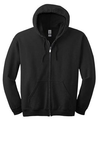 Gildan Heavy Blend Full-Zip Hooded Sweatshirt (Black)