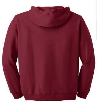 Gildan Heavy Blend Full-Zip Hooded Sweatshirt (Cardinal)