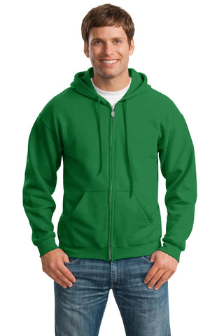 Gildan Heavy Blend Full-Zip Hooded Sweatshirt (Irish Green)