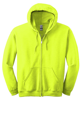 Gildan Heavy Blend Full-Zip Hooded Sweatshirt (Safety Green)