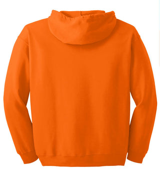 Gildan Heavy Blend Full-Zip Hooded Sweatshirt (S. Orange)