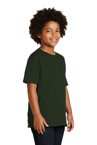 Gildan Youth Ultra Cotton100% US Cotton T-Shirt (Forest)