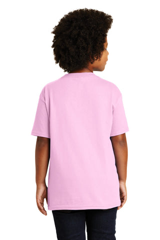 Gildan Youth Ultra Cotton100% US Cotton T-Shirt (Light Pink)